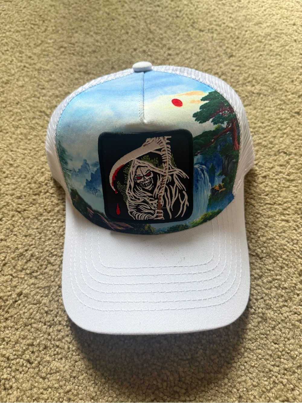 Grim Reaper Y2K Hat